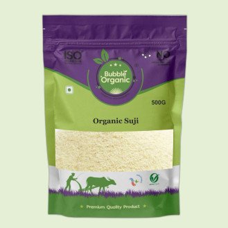 Organic Sooji Rawa(small) 500 Gms