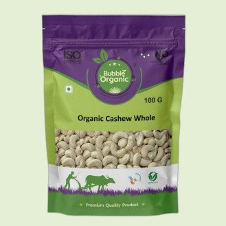 Organic Cashew Whole 100 Gms