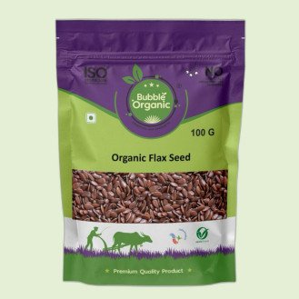Organic Flax Seeds 100 Gms